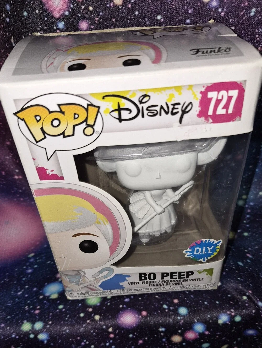Funko Pop! Disney Pixar Toy Story Bo Peep D.I.Y. #727 — Unpainted ✨🐑